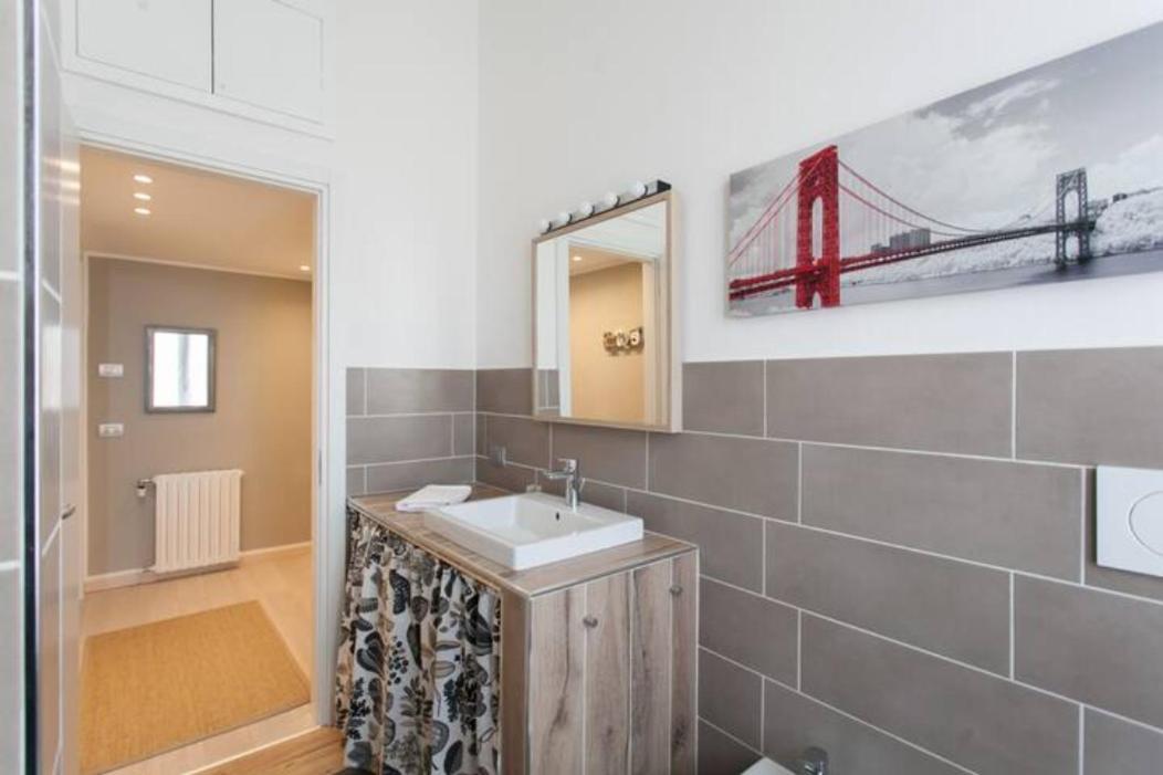 Piazzale Susa Bright Flat con Veranda Mailand Exterior foto