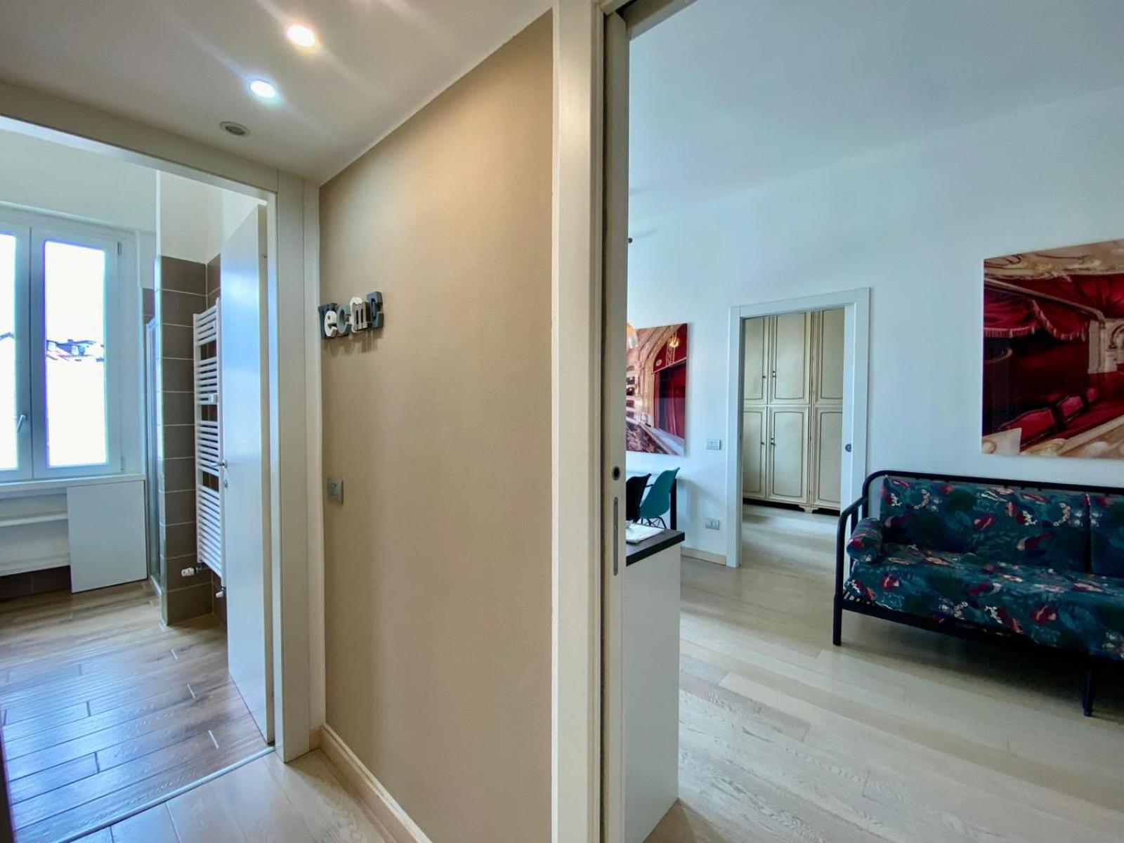Piazzale Susa Bright Flat con Veranda Mailand Exterior foto